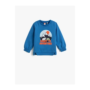 Koton Sweatshirt - Dark blue - Regular fit