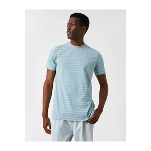 Koton T-Shirt - Blue - Regular fit