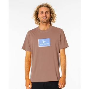 Tričko Rip Curl CORP ICON TEE  Washed Peach