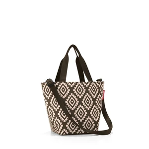 Taška a kabelka Reisenthel Shopper XS Diamonds mocha