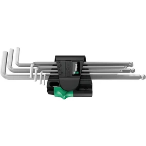 Wera 022101 Sada šestihranných klíčů Wera 950/7 Hex-Plus Magnet 1, chromovaná (7 ks)