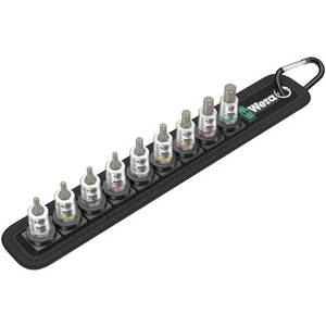 Wera 003884 Sada Belt A Imperial 1. Zástrčné nástavce inbus - palcové pro Zyklop 1/4" (9 k