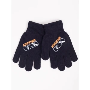 Yoclub Kids's Gloves RED-0012C-AA5A-028