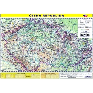 Česká republika - mapa A4 lamino [Tabulky Lamino]