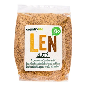 Country Life Len zlatý BIO 300 g