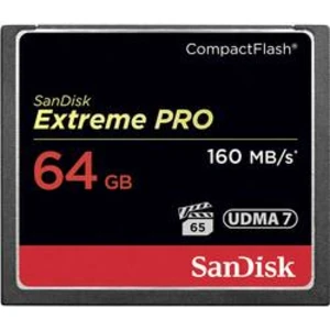 Sandisk extreme pro cf 64gb 160mb/s vpg 65, udma 7