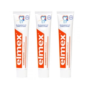 Elmex Caries Protection Fluoridová zubní pasta 3 x 75 ml