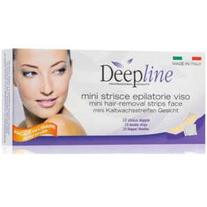 Arcocere Voskové epilační pásky na obličej Deepline (Hair-Removing Strips) 10 ks
