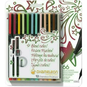 Chameleon Fineliner Design Tones 12 ks