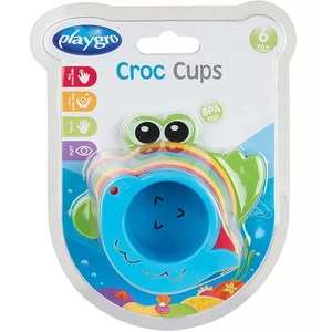 Playgro Vodní misky krokodýl