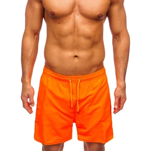 Oranžové pánské plavecké šortky Bolf YW02001