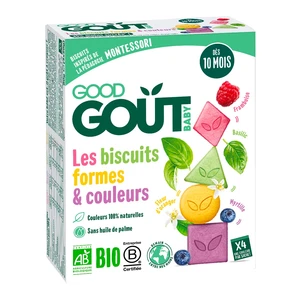 GOOD GOUT BIO Sušenky barvy & tvary 80 g