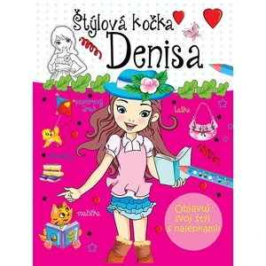 Štýlová kočka Denisa -- Objavuj svoj štýl s nálepkami!