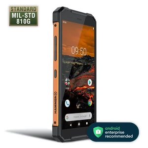 Mobilný telefón myPhone Hammer Explorer  čierny/oranžový... + dárek Mobilní telefon 5.72" IPS LCD 720 x 1440 HD+, procesor čtyřjádrový (2GHz), Interní