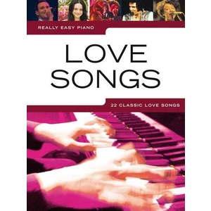 Music Sales Really Easy Piano: Love Songs Nuty
