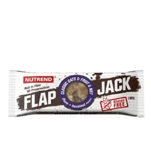 Tyčinka Nutrend FlapJack GLUTEN FREE 100g  jablko+vlašský ořech