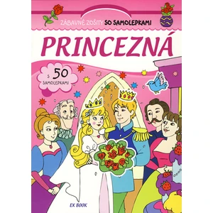 Zábavné zošity so samolepkami Princezné -- S 50 samolepkami