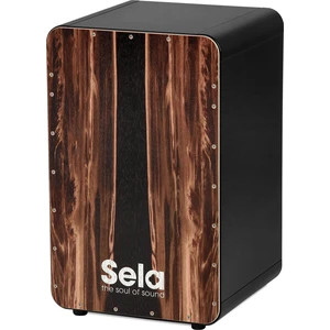 Sela SE 089 CaSela Dřevěný cajon Black/Dark Nut