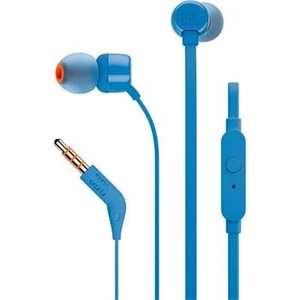 Štupľové slúchadlá JBL Harman T110 JBLT110BLU, modrá