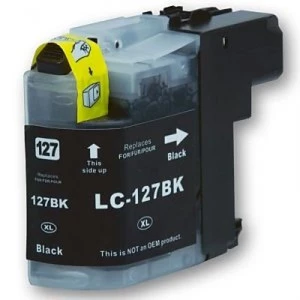 Brother LC-127XL čierna (black) kompatibilná cartridge