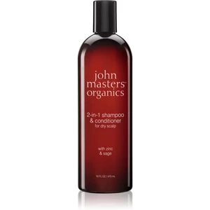 John Masters Organics Zinc & Sage šampón a kondicionér 2 v1 473 ml