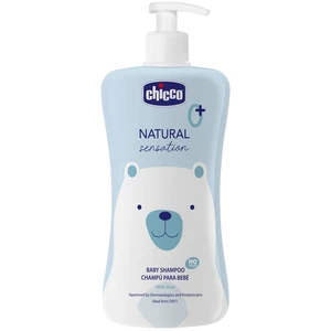 Chicco Natural Sensation Baby jemný šampon pro děti od narození 0+ 500 ml