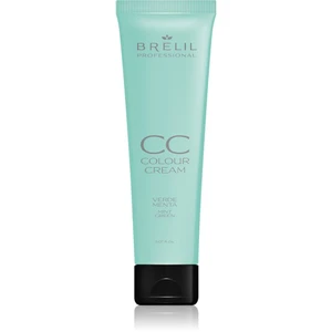 Brelil Numéro CC Colour Cream barvicí krém pro všechny typy vlasů odstín Mint Green 150 ml