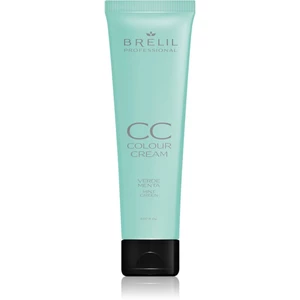 Brelil Numéro CC Colour Cream farbiaci krém pre všetky typy vlasov odtieň Mint Green 150 ml