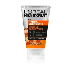 L’Oréal Paris Men Expert Wake Up Boost čistiaci gél na tvár pre mužov 100 ml