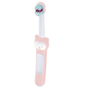MAM Baby’s Brush zubní kartáček pro děti 6m+ Pink 1 ks