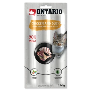 Ontario Stick for cats Chicken&Duck 3x5 g