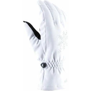 Viking Aliana Gloves White 7 Gant de ski