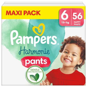 PAMPERS Nohavičky plienkové Harmonie Pants veľ. 6 (56 ks) 15+ kg