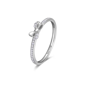 Rosato Krásný stříbrný prsten s mašličkou Allegra RZA025 58 mm