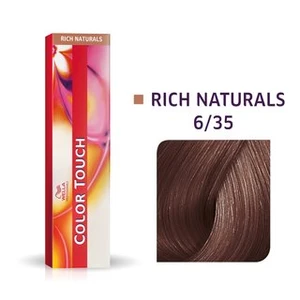 Wella Professionals Color Touch Rich Naturals profesionální demi-permanentní barva na vlasy s multi-dimenzionálním efektem 6/35 60 ml