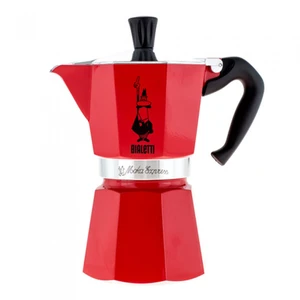 Bialetti Moka Express Červená 6 šálků