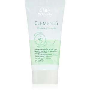 Wella Professionals Elements obnovujúci šampón na lesk a hebkosť vlasov 30 ml