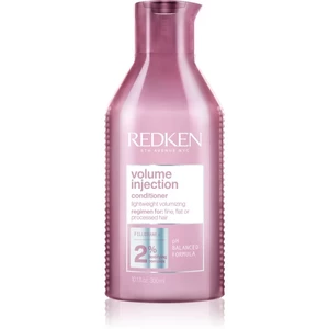 Redken Volume Injection Conditioner odżywka wzmacniająca do włosów delikatnych, bez objętości 300 ml