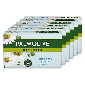 Palmolive Tuhé mýdlo Naturals Balanced & Mild 6 x 90 g