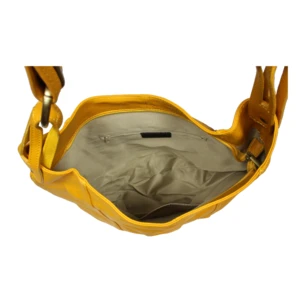 Kožená kabelka cross body Lagia Gialla
