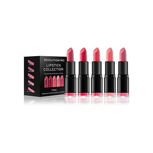 Revolution PRO Sada pěti rtěnek Pinks (Lipstick Collection) 5 x 3,2