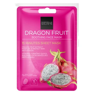 Gabriella Salvete Face Mask Dragon Fruit zklidňující plátýnková maska 1 ks