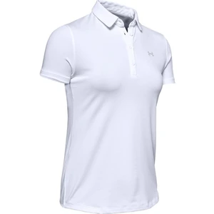 Under Armour Zinger Short Sleeve Polo Dámské funkční polo triko 1353124-100 White XXL