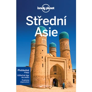 Střední Asie -- Z řady průvodců Lonely Planet [Mapa knižní]