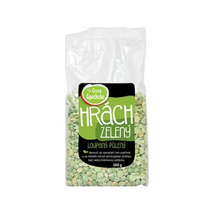 Green Apotheke Hrach zelený lúpaný polený 500 g