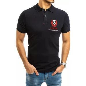 Men's navy blue polo shirt Dstreet PX0361