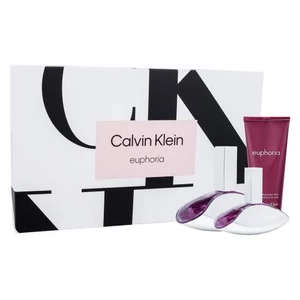 Calvin Klein Euphoria darčeková kazeta parfumovaná voda 100 ml + parfumovaná voda 30 ml + telové mlieko 100 ml pre ženy