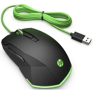 Myš HP Pavilion Gaming 200 (5JS07AA#ABB) čierna herná myš • optický senzor • rozlíšenie 3 200 DPI • 5 tlačidiel • RGB osvetlenie • USB 2.0 • kábel 2 m