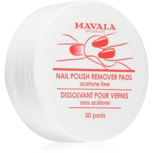 Mavala Remover Pads odličovací tampony bez acetonu 30 ks