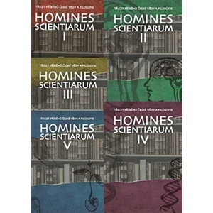 Homines scientiarum I–V (komplet) - Antonín Kostlán, Michal V. Šimůnek, Tomáš Hermann, Dominika Grygarová, Soňa Štrbáňová, Tomáš Petráň